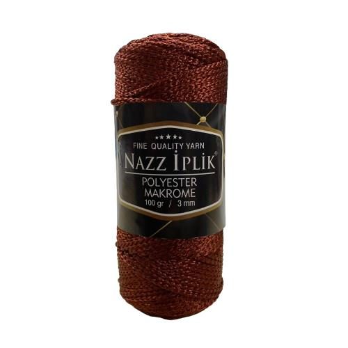 Nazz Polyester Makrome El Örgü İpi 100 gr 14 Bakır