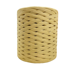 Şık Raffia Rafya Şapka Çanta Kağıt İp 200 gr YZS200 G59 Sarı