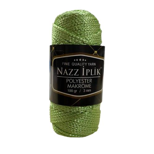 Nazz Polyester Makrome El Örgü İpi 100 gr 18 Yeşil