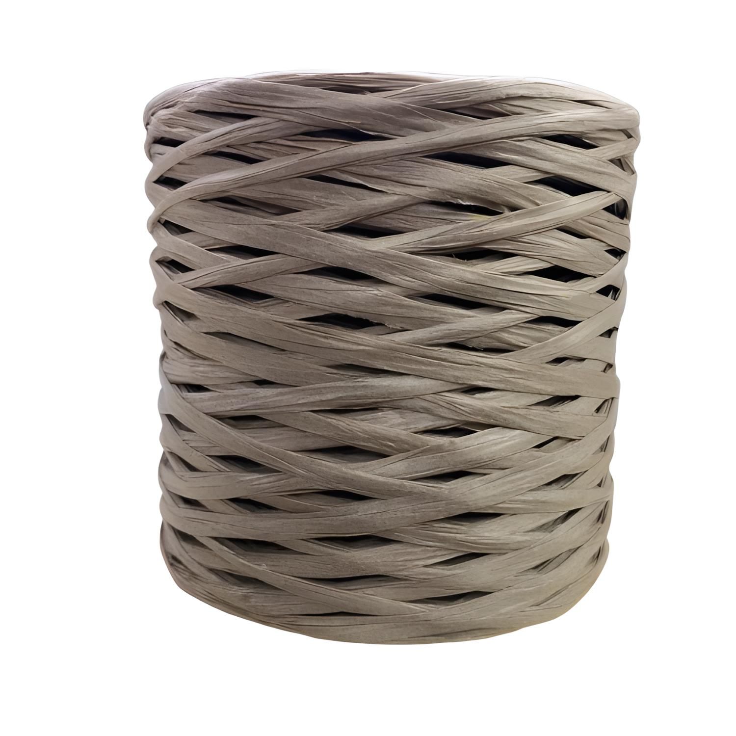 Şık Raffia Rafya Şapka Çanta Kağıt İp 200 gr YZS200 G11 Vizon