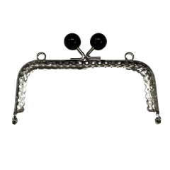 Metal Boncuklu Çanta Cüzdan Sapı Bursu 10.5 cm X15