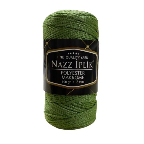 Nazz Polyester Makrome El Örgü İpi 100 gr 20 Yeşil