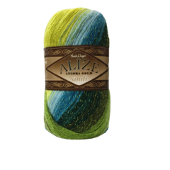 Alize Angora Gold Simli Batik El Örgü İpliği 100 Gr