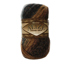 Alize Angora Gold Simli Batik El Örgü İpliği 100 Gr