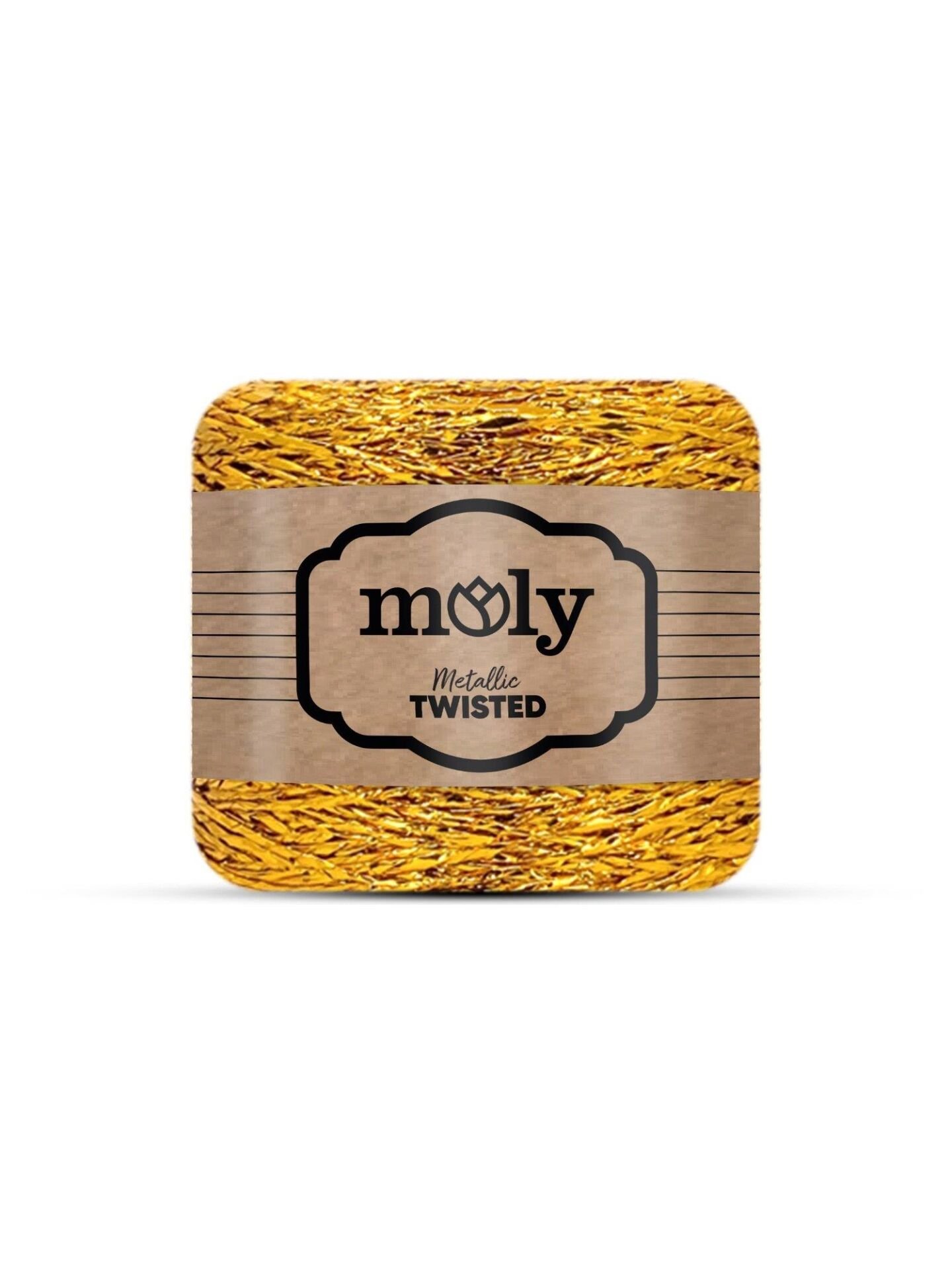 Moly Twisted Metalik Kağıt İp 250 Gr