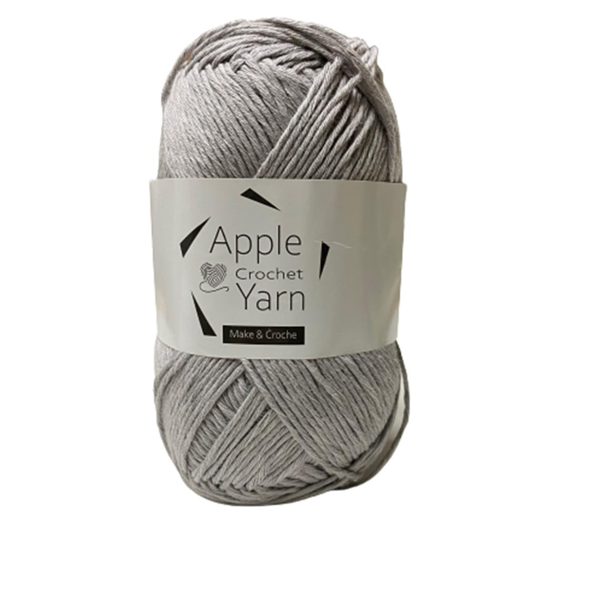 Apple Pamuk Amigurumi İpi İpliği Cotton Koton 100gr 44 Gri