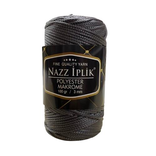 Nazz Polyester Makrome El Örgü İpi 100 gr 24 Antrasit
