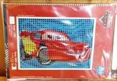 Vervaco PN 0014542 Cars Etamin Kit Pano Tablo