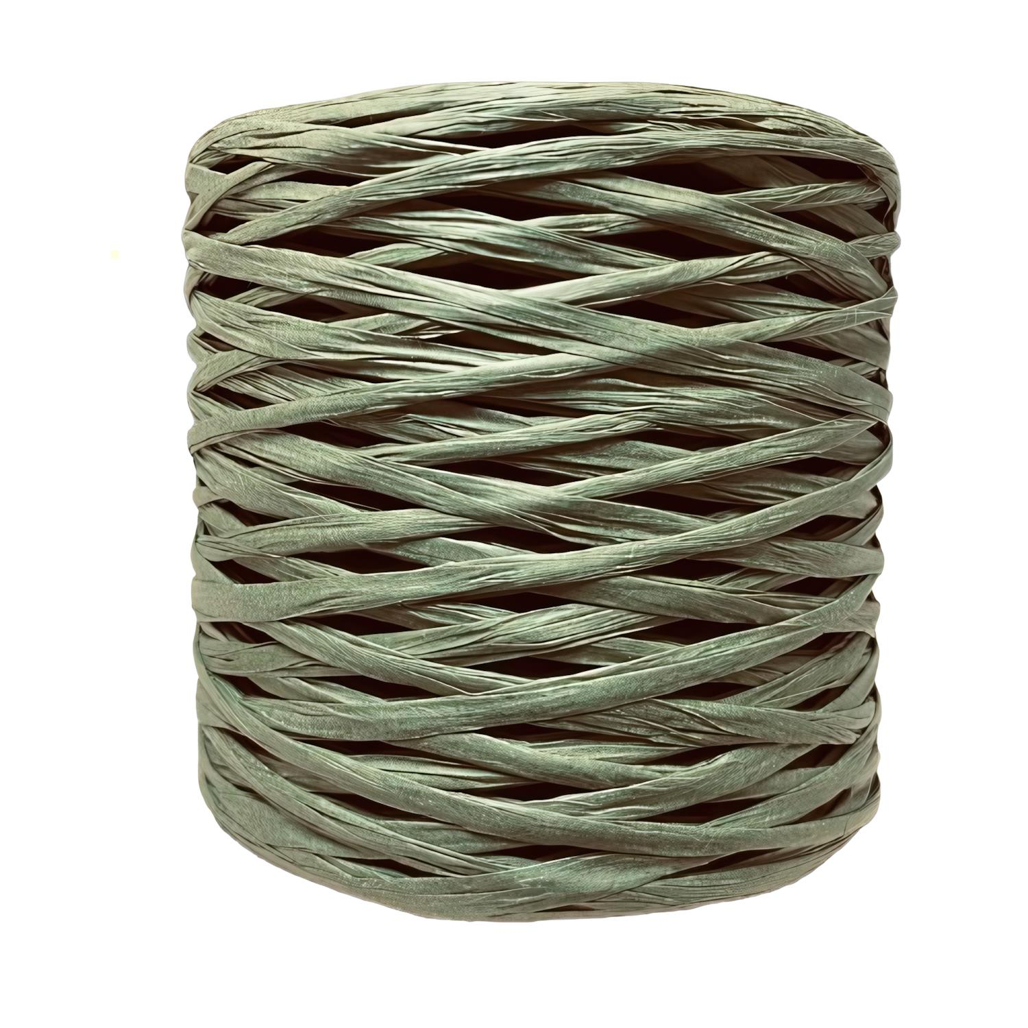 Şık Raffia Rafya Şapka Çanta Kağıt İp 200 gr YZS200 G24 Haki