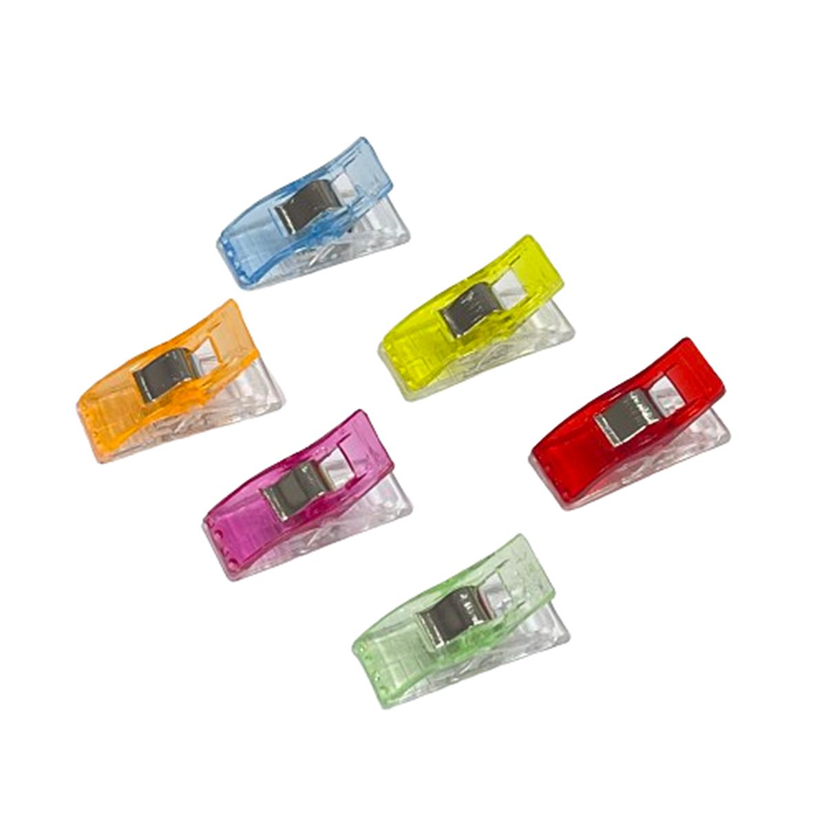 Kumaş Mandalı (6 adet) Dikiş Nakış Maşası Tutucu zx-222