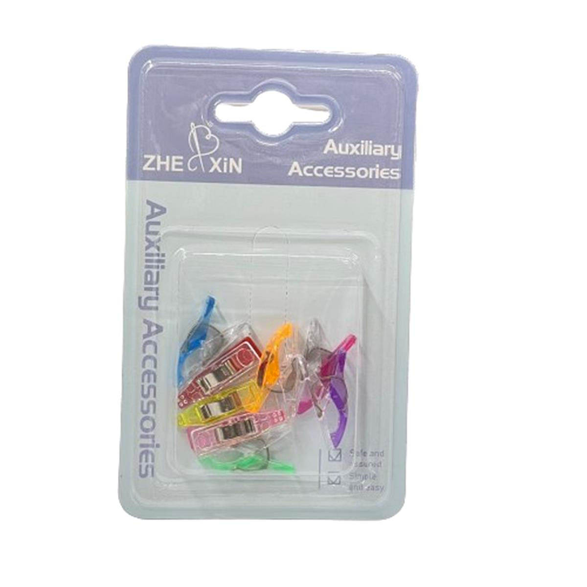 Kumaş Mandalı (8 adet) Dikiş Nakış Maşası Tutucu zx-826960