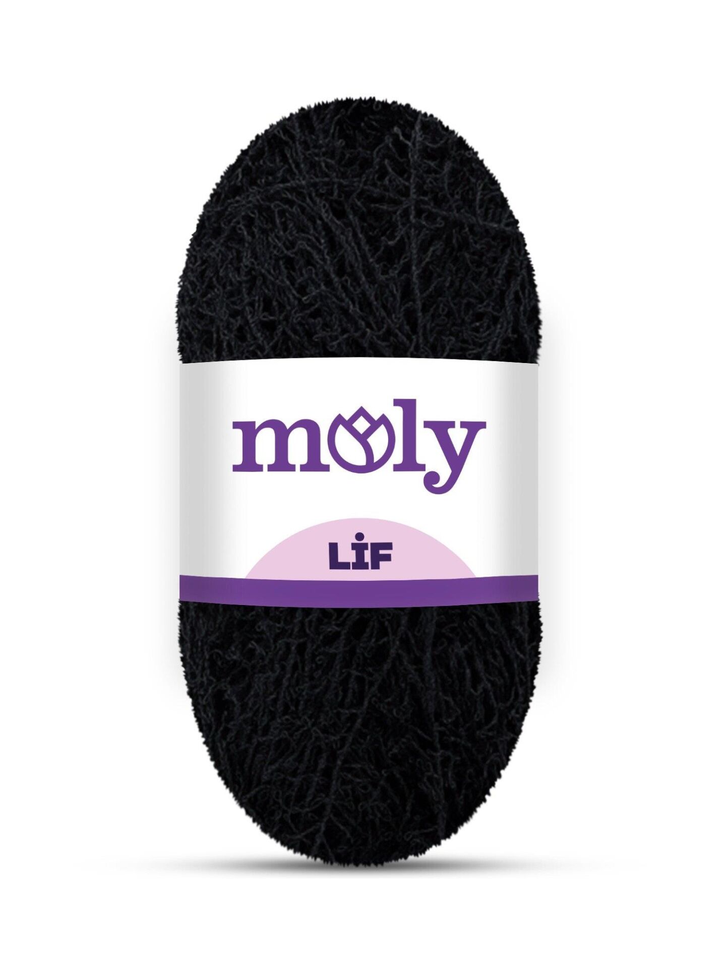 Moly Lif Liflik Örgü İpi 100 gr 1001 Siyah
