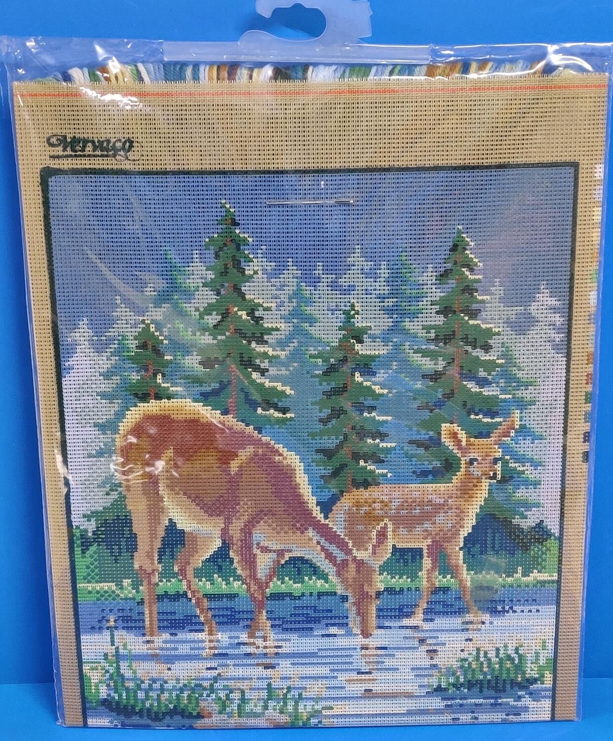 Vervaco 6015 Goblen Yün İşleme Kiti Etamin Pano Tablo