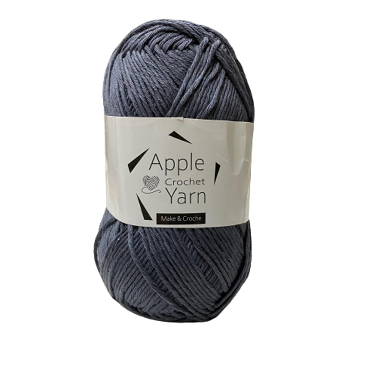 Apple Pamuk Amigurumi İpi İpliği Cotton Koton 100gr 52 Füme