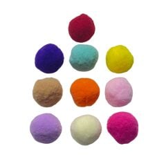 PonPon PomPom 10 Adetli Paket 1 cm