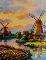 5D Yapışan Boncuk Mozaik Tablo 30*40 cm YZSX33