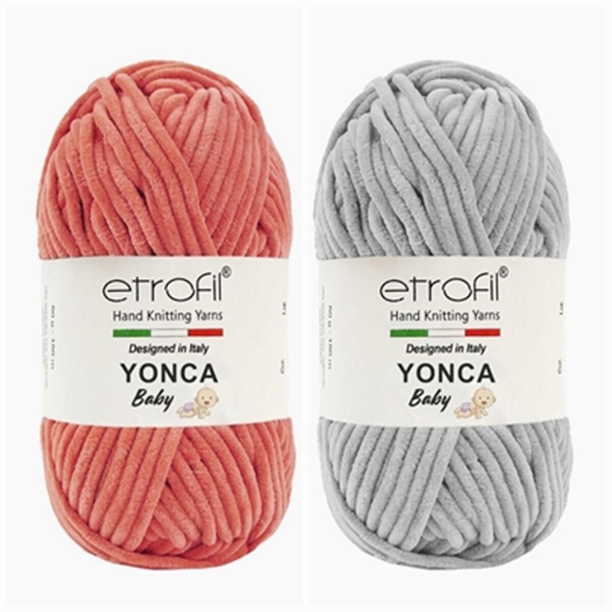 Etrofil Yonca Baby Kadife Bebe Yünü El Örgü İpi 100 Gr