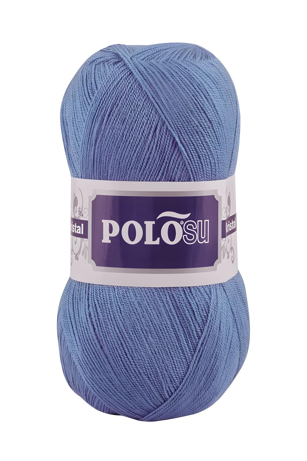 Polosu My Kristal Makina Lif Orlonu İpliği 100 gr 112 Koyu Mavi