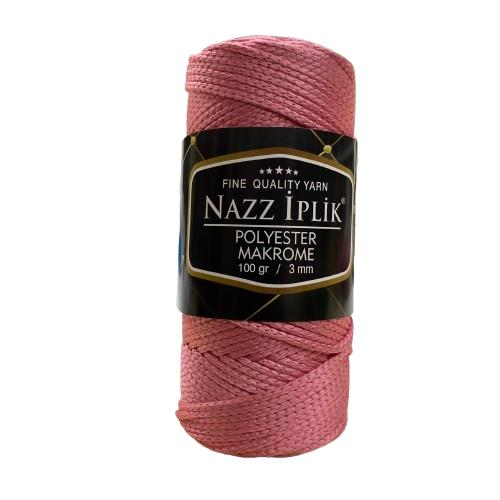 Nazz Polyester Makrome El Örgü İpi 100 gr 39 Pembe