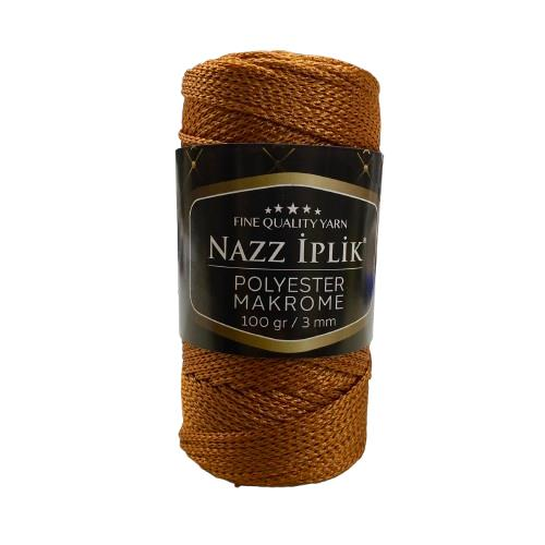 Nazz Polyester Makrome El Örgü İpi 100 gr 41 Bakır