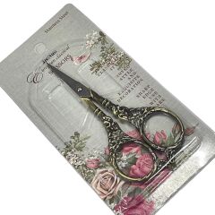 JieNuo Oymalı Desenli Dikiş Nakış Açılış Kurdele Davet Makası 2dksm-07