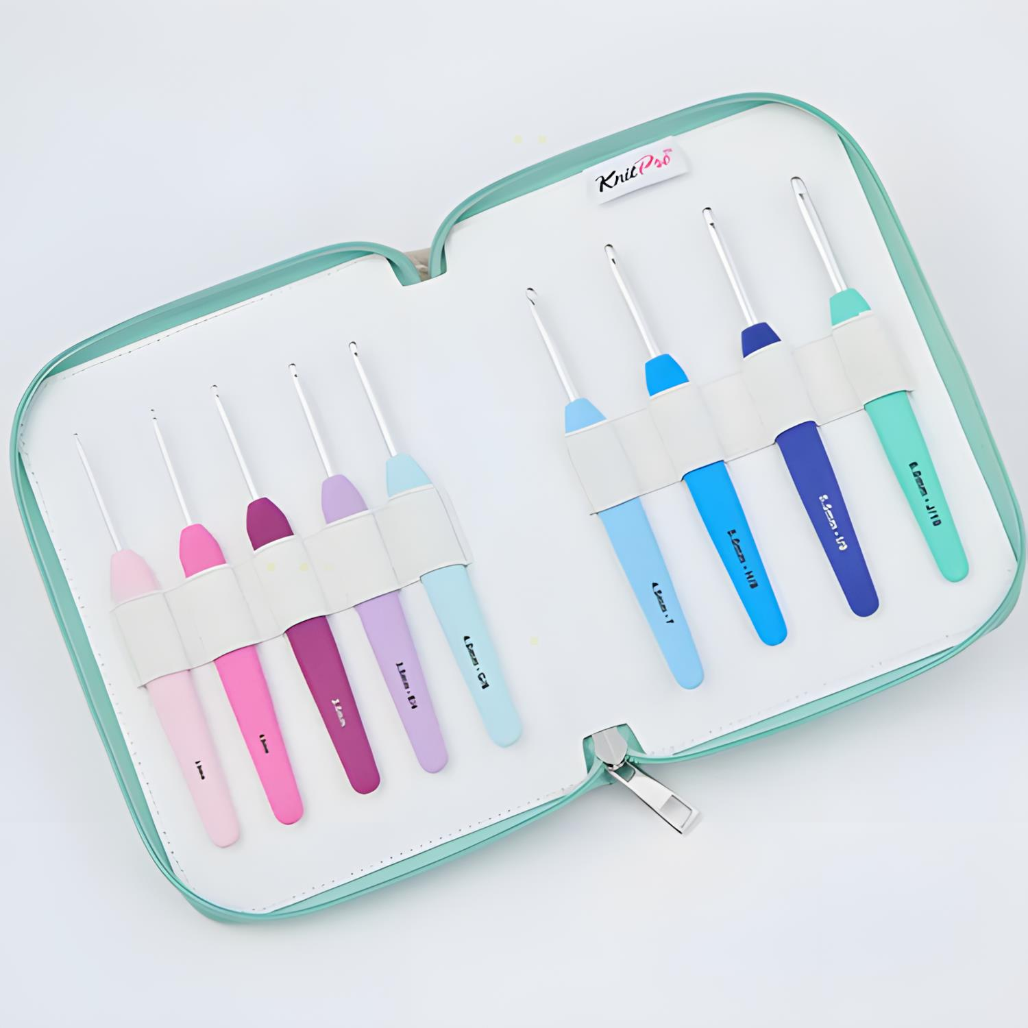 KnitPro Waves Silikon Saplı Tığ Seti 30951