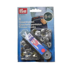 Prym Çıtçıtlı Metal Kopça 4 Çift 265801 Etek, Pantolon, Yelek
