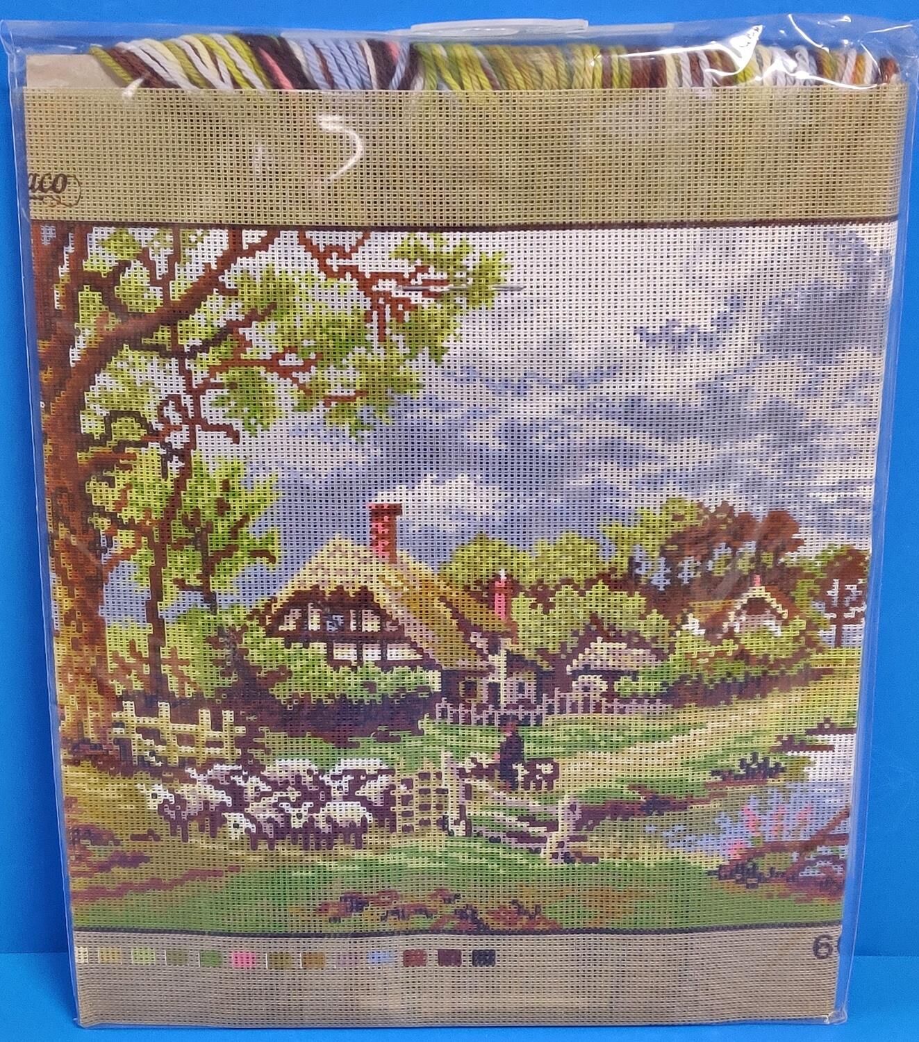 Vervaco 6094 Goblen Yün İşleme Kiti Etamin Pano Tablo