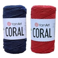 YarnArt Coral Slim Supra Yumuşak ve Parlak Örgü İpi 200 gr