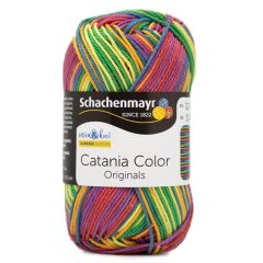 Schachenmayr Catania Color Ebruli Pamuk Amigurumi El Örgü İpi İpliği Yünü C232 Gri