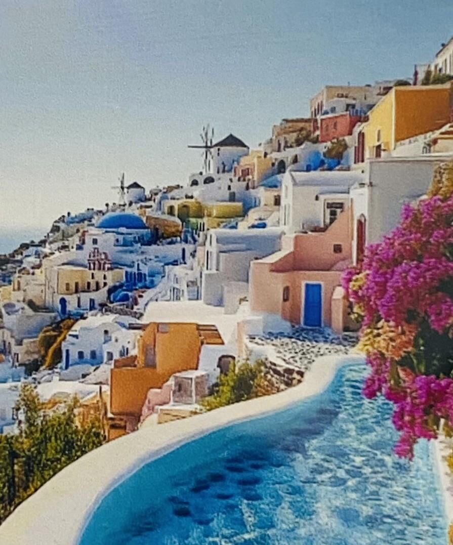 5D Yapışan Boncuk Mozaik Tablo 40*50 cm H5X08