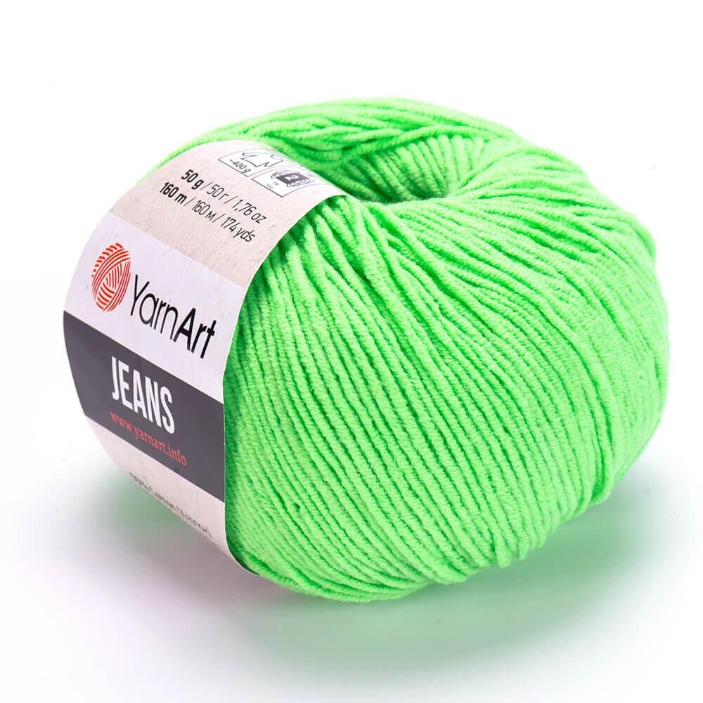 YarnArt Jeans 50gr Pamuk Cotton Amigurumi El Örgü İpi İpliği Yünü 60 Elma Yeşili