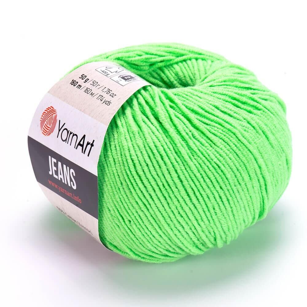 YarnArt Jeans 50gr Pamuk Cotton Amigurumi El Örgü İpi İpliği Yünü 60 Elma Yeşili