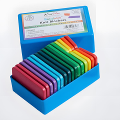 KnitPro Gökkuşağı Örgü Bloklama Seti 10878