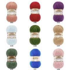 Alize Angora Gold El Örgü İpliği 100 gr 506 Koyu Taş