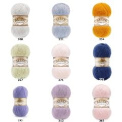 Alize Angora Gold El Örgü İpliği 100 gr 506 Koyu Taş