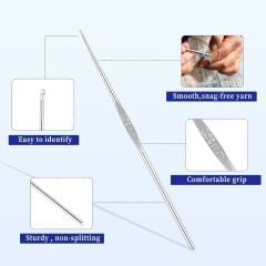 Inox Metal Dantel Tığı 17584X