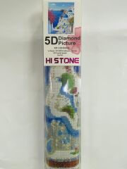 5D Yapışan Boncuk Mozaik Tablo 40*50 cm H5X14