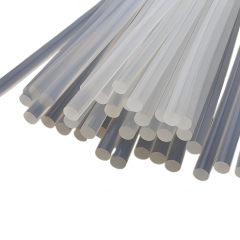 Çubuk Silikon Şeffaf 30 cm 1 kg 11mm - 35 Adet - 1 kg