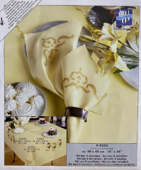 Vervaco İşlemelik Masa Peçetesi Kiti 40*40 cm 9.9355