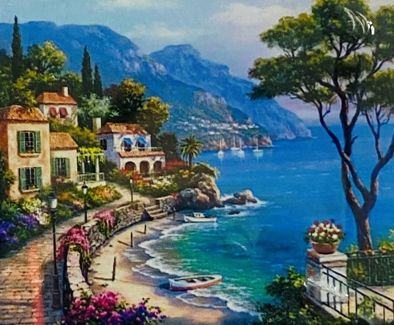 5D Yapışan Boncuk Mozaik Tablo 40*50 cm H5X16