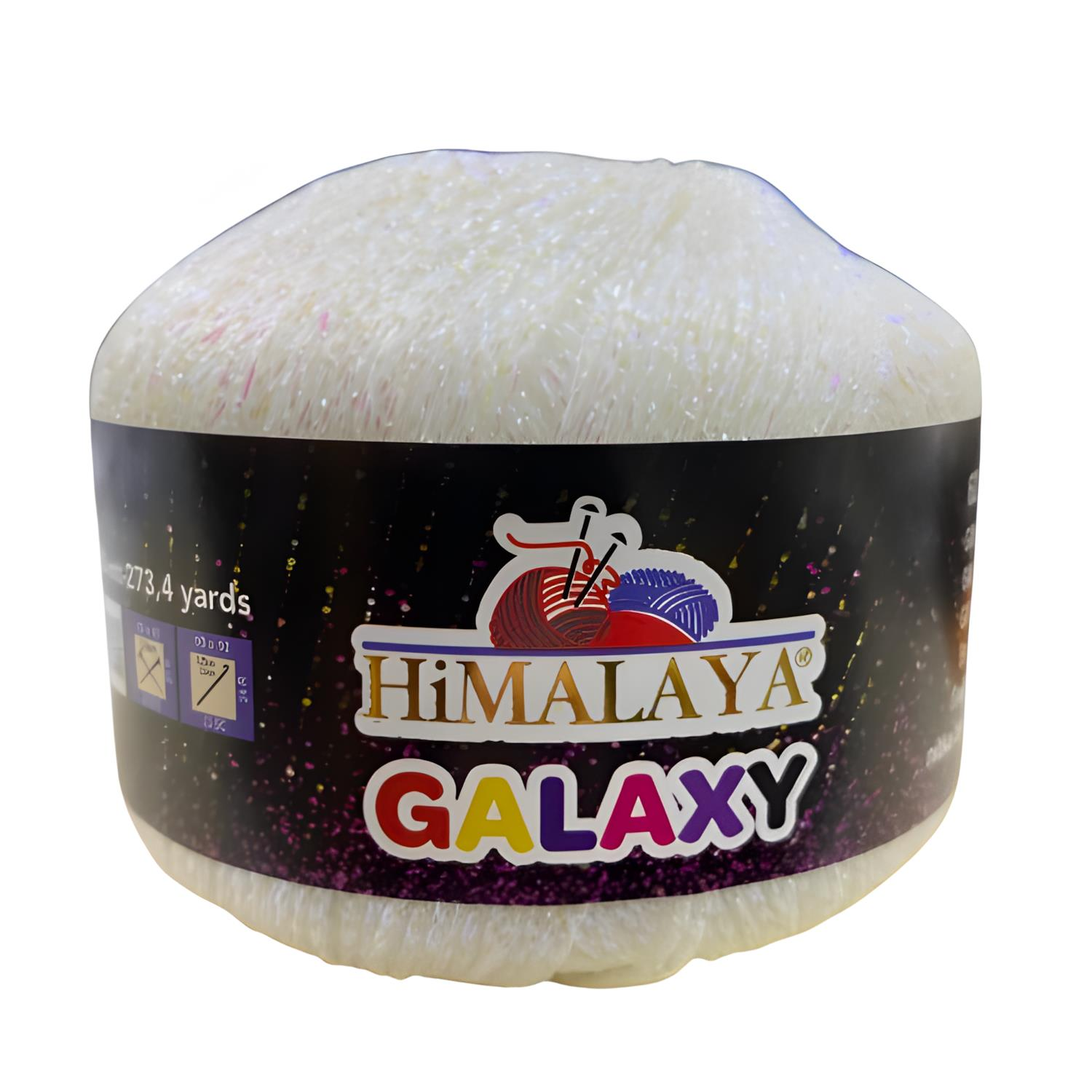 Himalaya Galaxy El Örgü İpi 50 gr 310-02 Krem