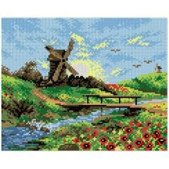 Orchidea Baskılı Goblen Değirmen 2139 24*30 cm