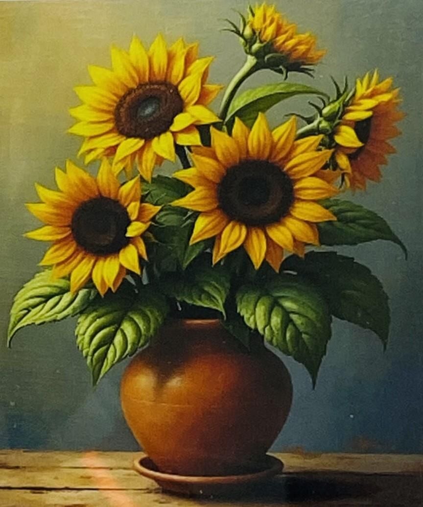 5D Yapışan Boncuk Mozaik Tablo 40*50 cm H5X17