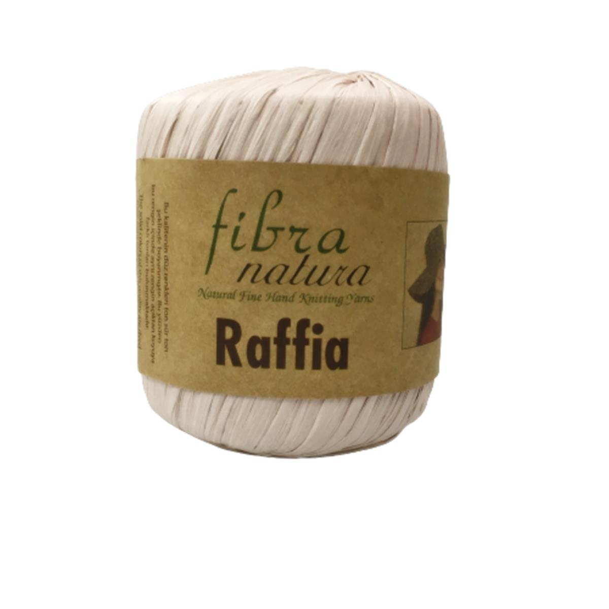 Himalaya Fibra Natura Raffia - Rafya Şapka Çanta Kağıt İp 116 16 Pudra