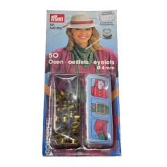 Prym Kuş Gözü ve Aleti 542395 Altın, Kot, Blue Jean, Anorak