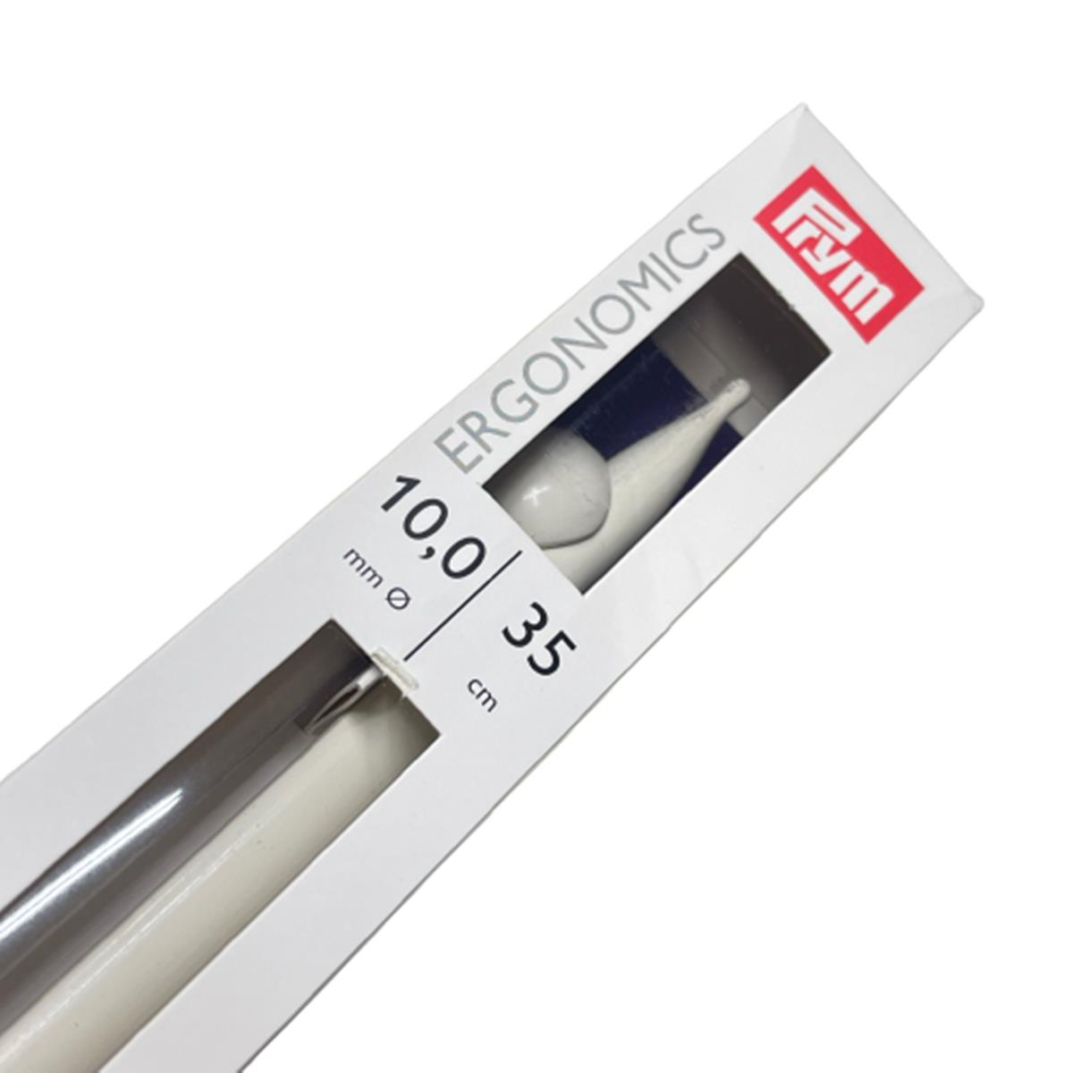 Prym Örgü Şişi 35cm Ergonomik Normal Klasik Ergonomics Üçgen Yapılı 190.. prym19035 no 10 mm