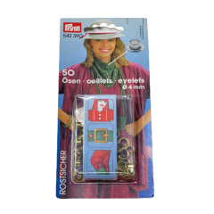 Prym Kuş Gözü ve Aleti 542390 Altın, Kot, Blue Jean, Anorak