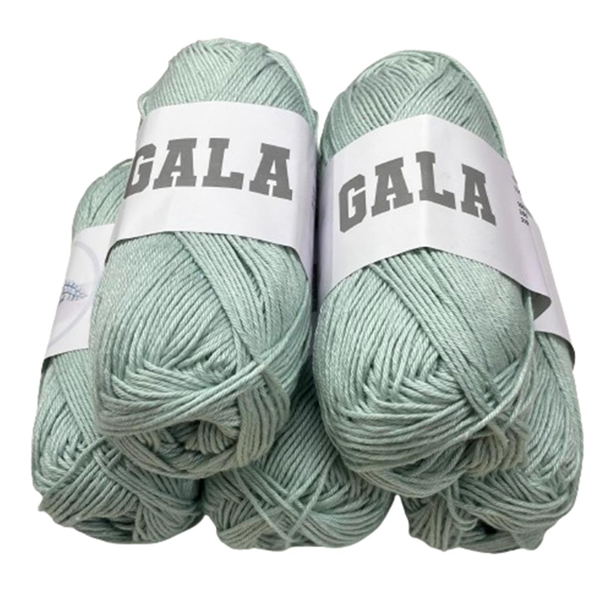 Gala Bambu El Örgü İpliği 5'li Set 05 Su Yeşili