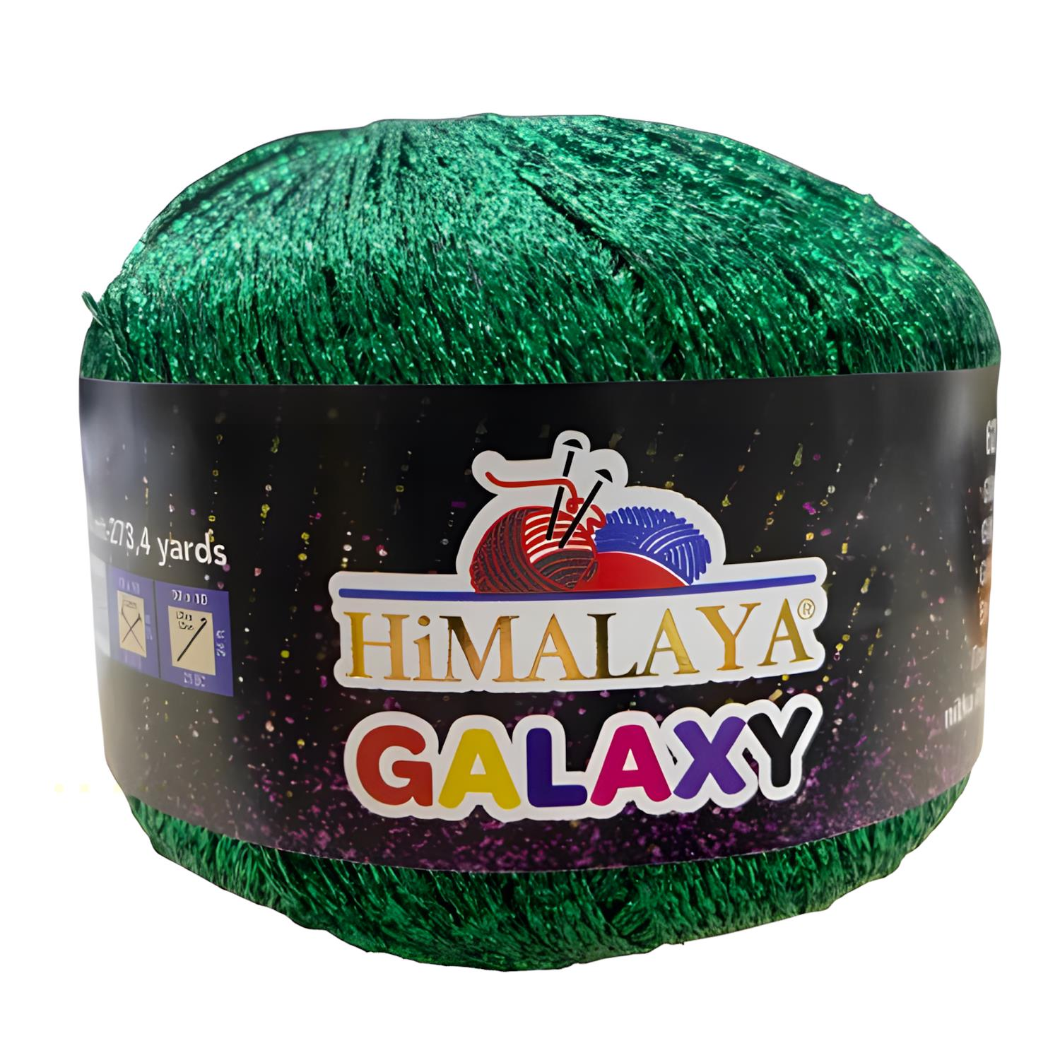 Himalaya Galaxy El Örgü İpi 50 gr 310-07 Yeşil